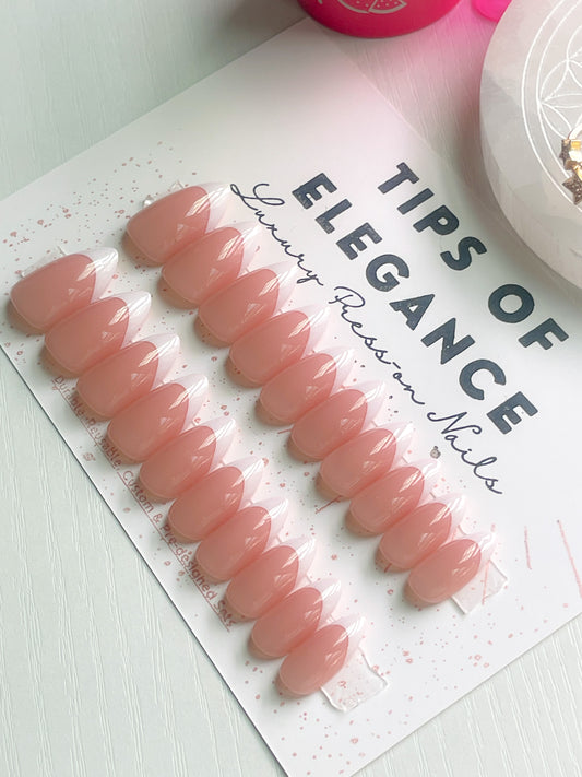 Barely Touched| Ready to Ship Press on Nails | 32 piece set