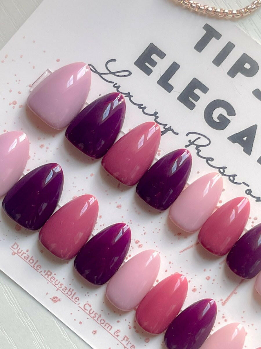 Trio | Ready to Ship Press-on Nails | 30 piece set - Tips of Elegance