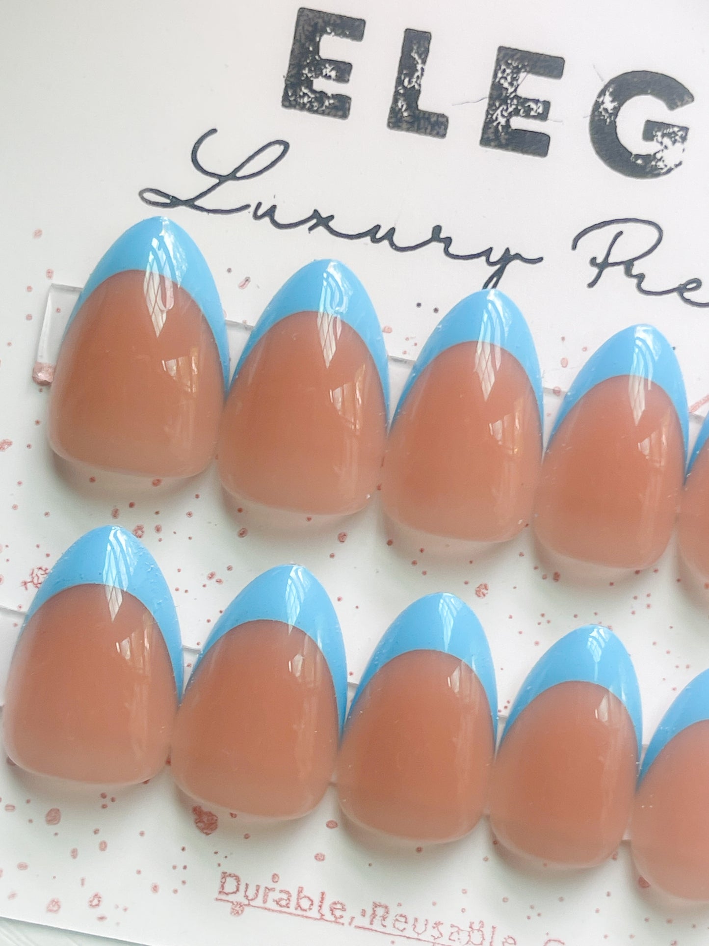 Sea Siren | Ready to Ship Press on Nails | 32 piece set