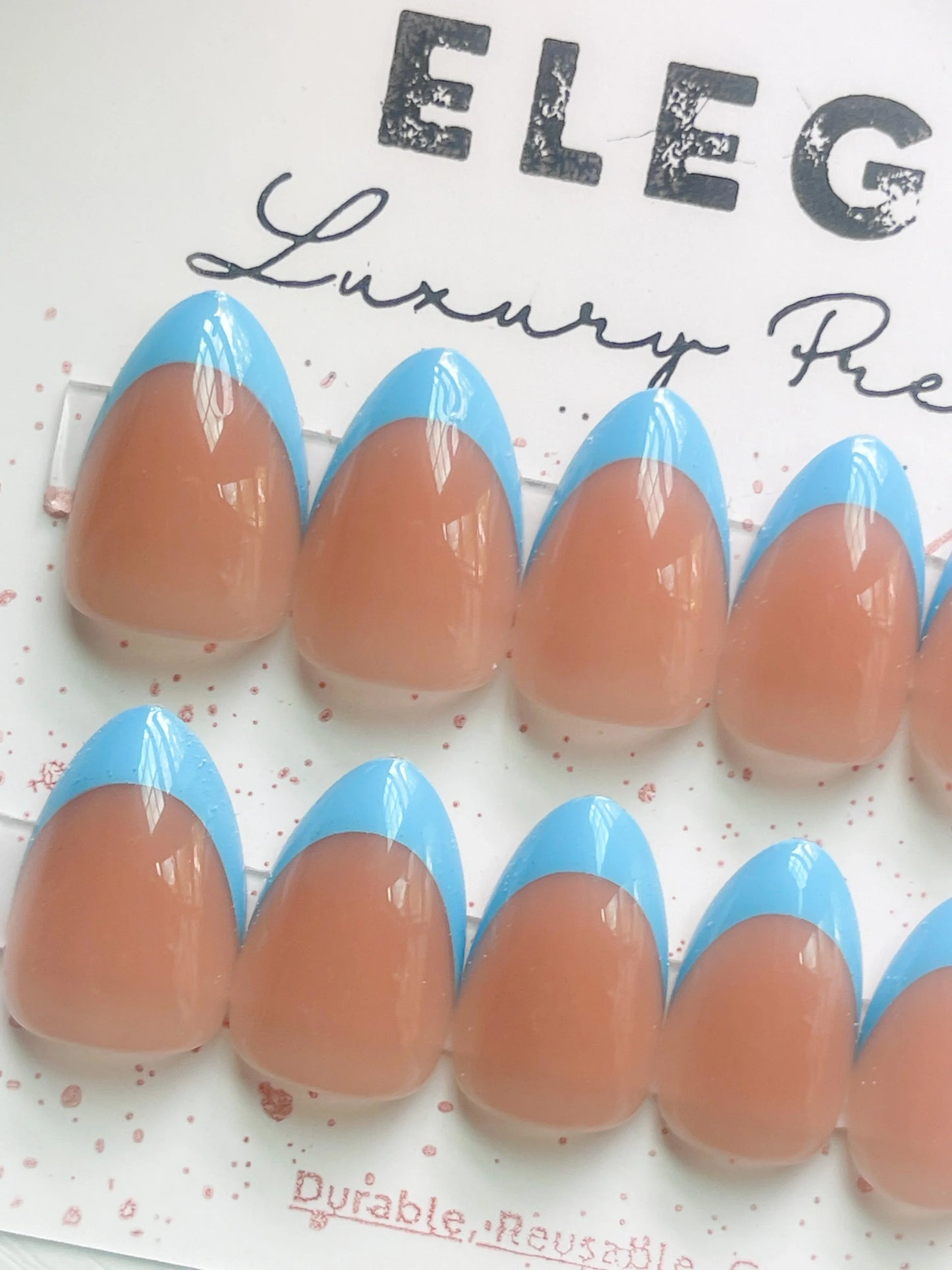 Sea Siren | Ready to Ship Press on Nails | 32 piece set