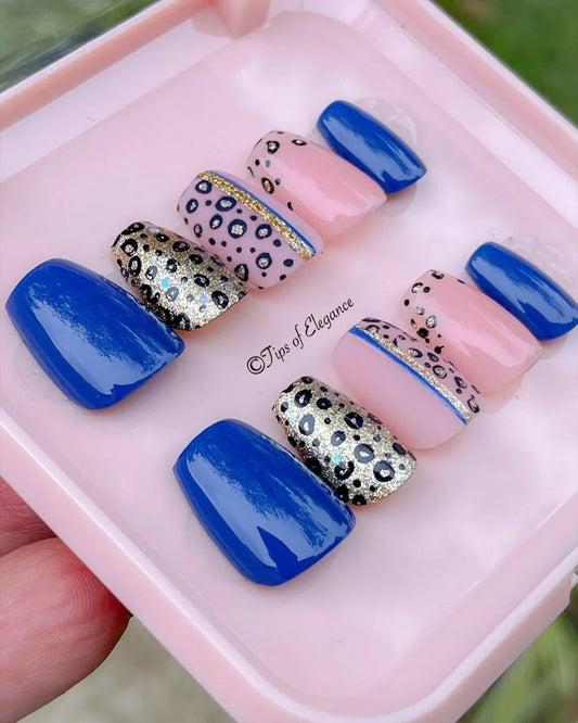 Beautiful Woman | Pre-Designed Custom Press-on Nail Set - Tips of Elegance