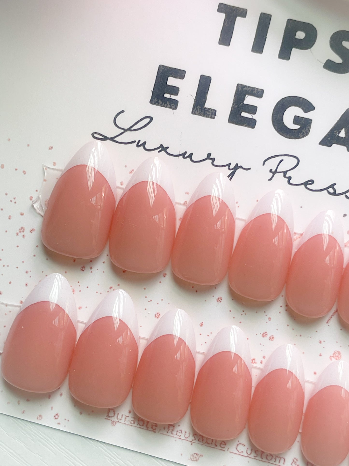 Barely Touched| Ready to Ship Press on Nails | 32 piece set