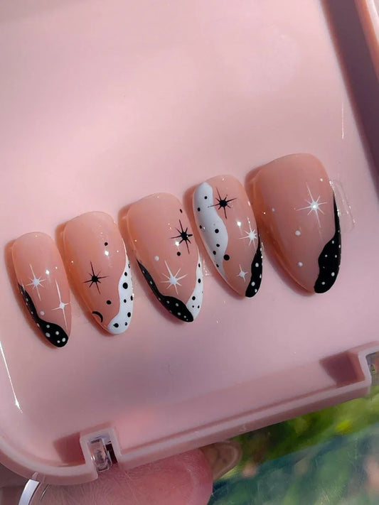 East Wind | Pre-Designed Custom Press-on Nail Set - Tips of Elegance