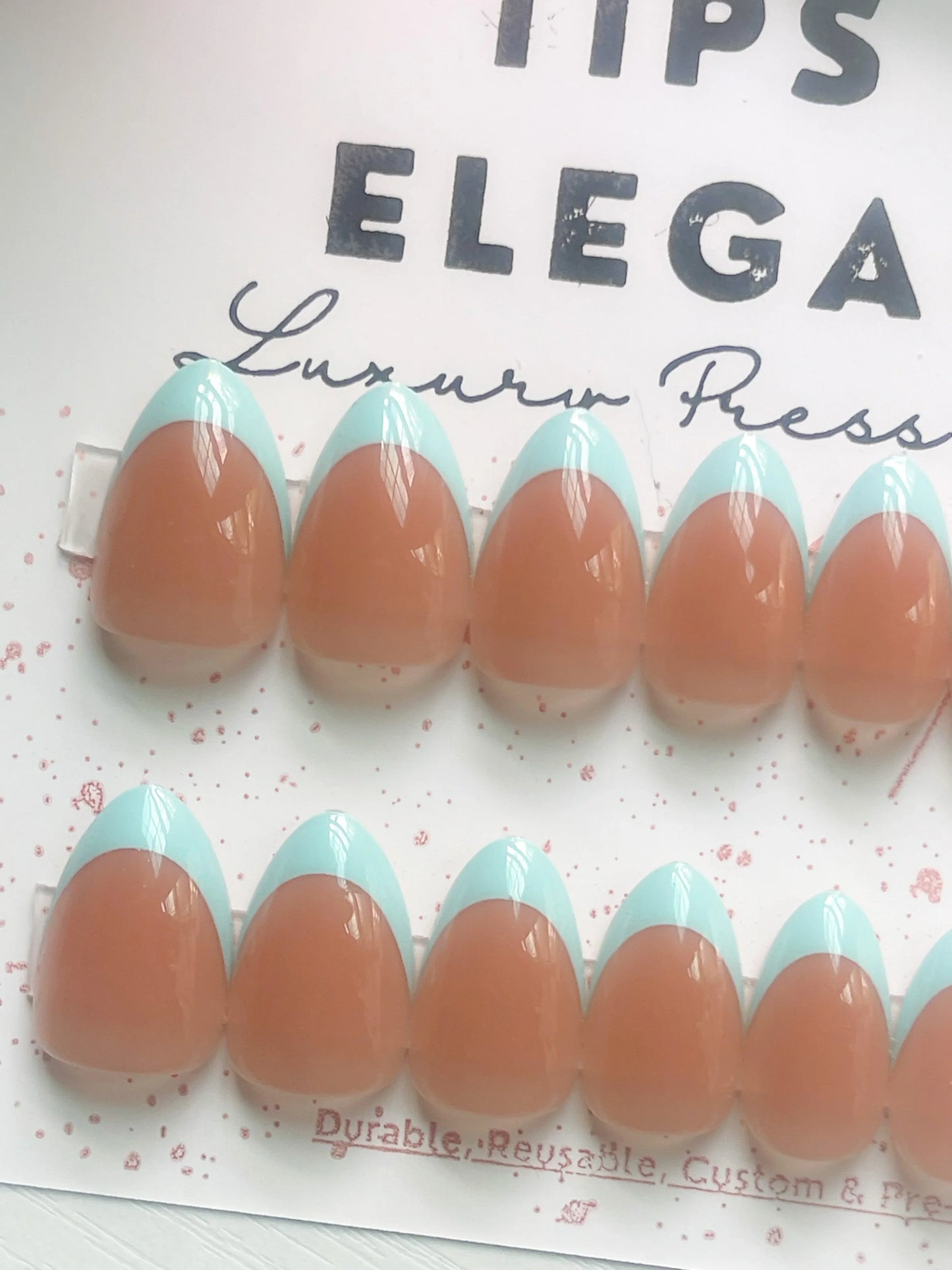 Bluebell Bliss | Ready to Ship Press on Nails | 32 piece set