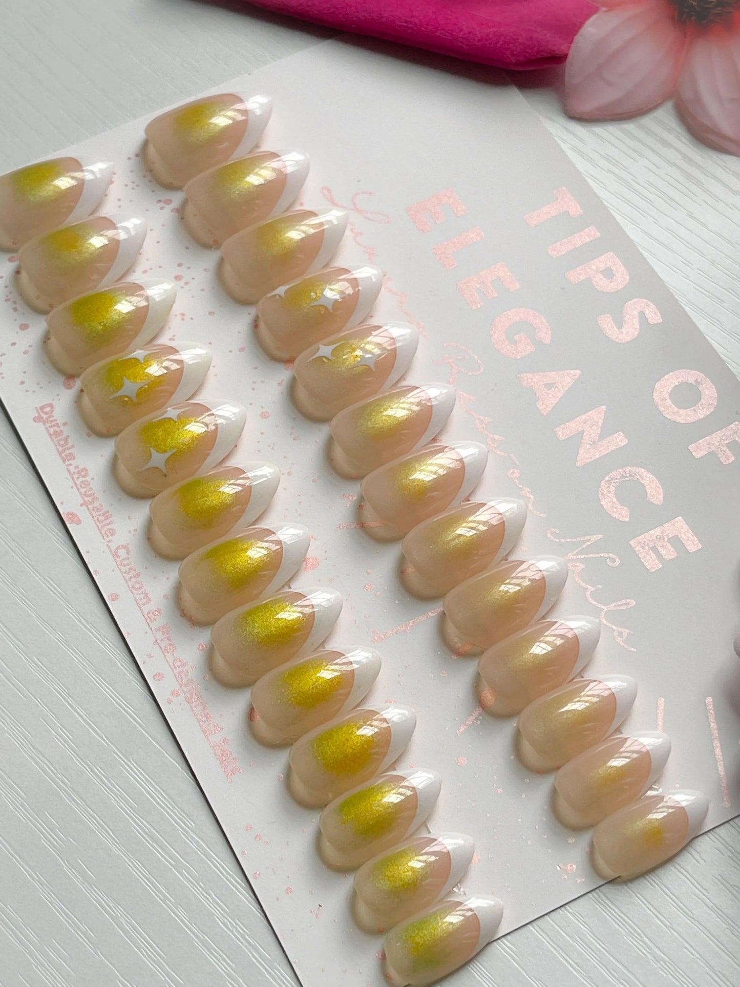 Chrome Aura | Ready to Ship Press-on Nails | 30 piece set - Tips of Elegance