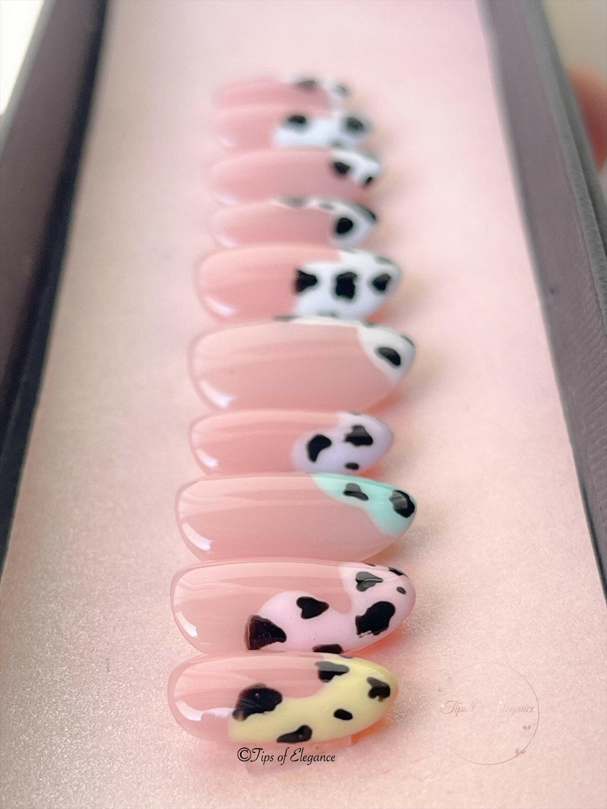 Hello Spring | Pre-Design Custom Press-on Nail Set - Tips of Elegance