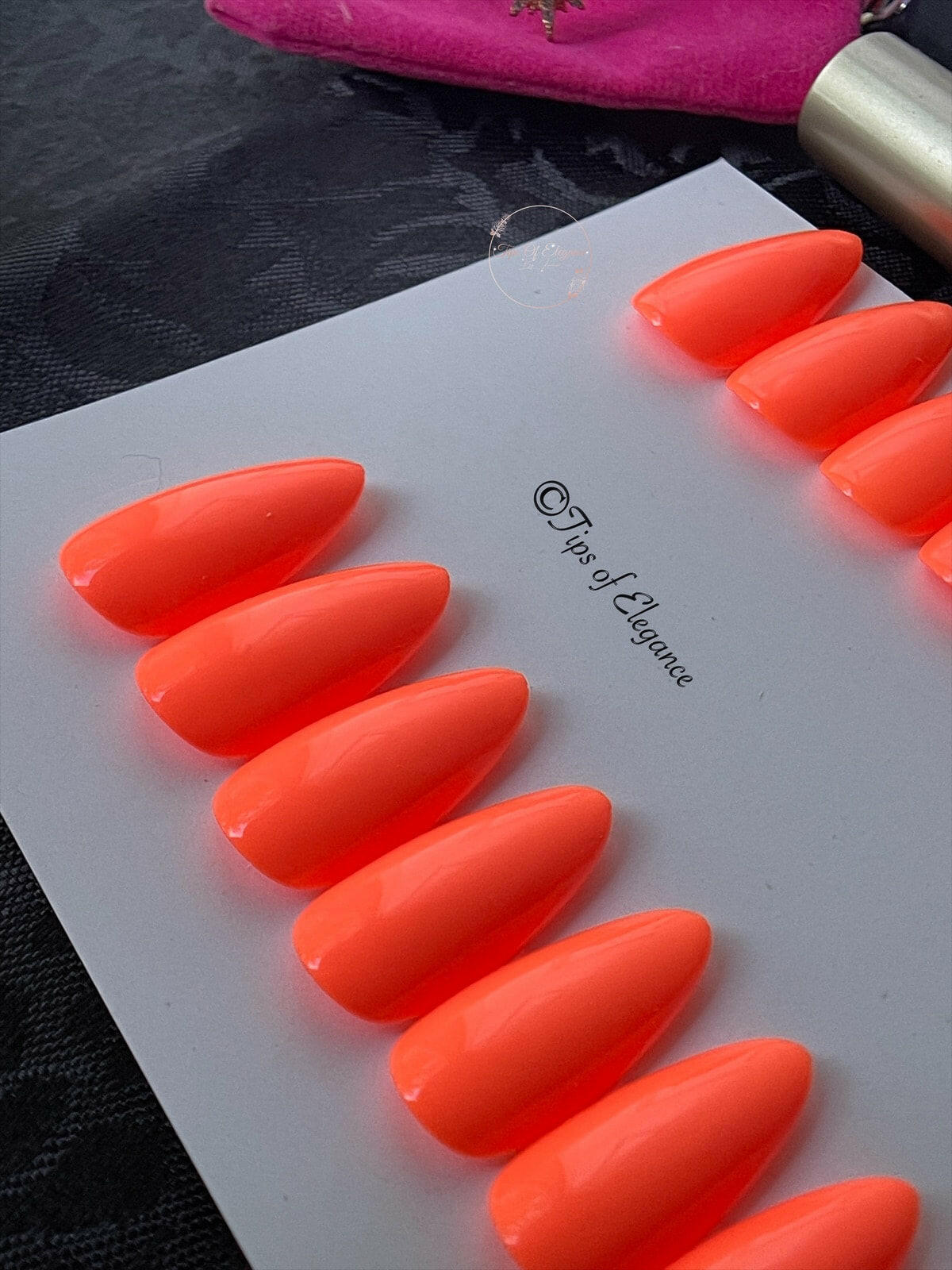Coral Reef | Ready to Ship Press-on Nails | 24 piece set - Tips of Elegance