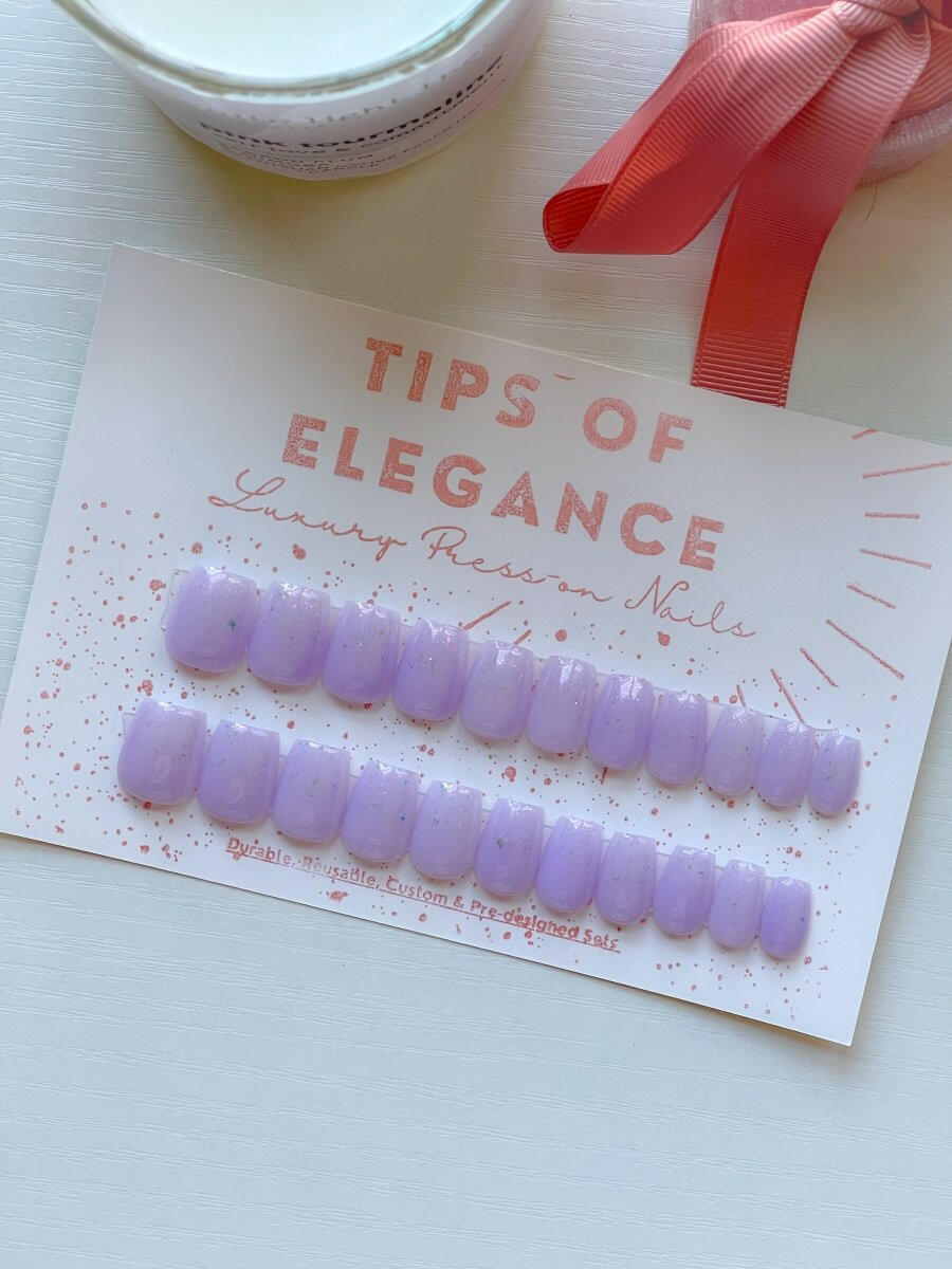 Sparkle Me | Ready to Ship Press-on Nails | 30 piece set - Tips of Elegance