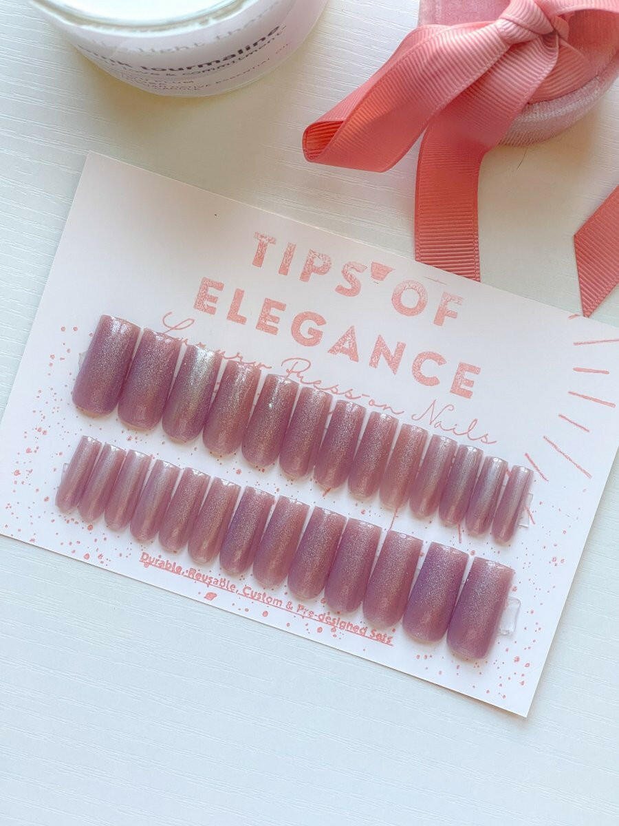 Fairy Dust | Ready to Ship Press-on Nails | 30 piece set - Tips of Elegance