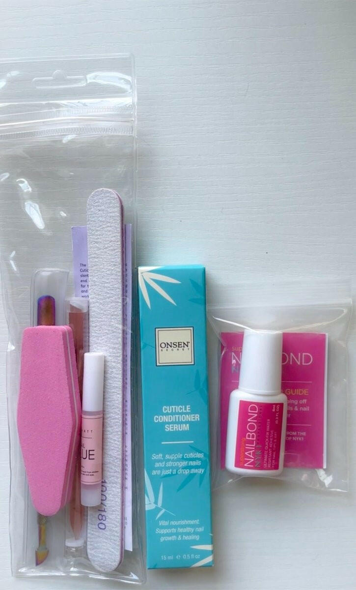 Purity | Weddng/Bridal | Pre-Design Custom Press-on Nail Set - Tips of Elegance