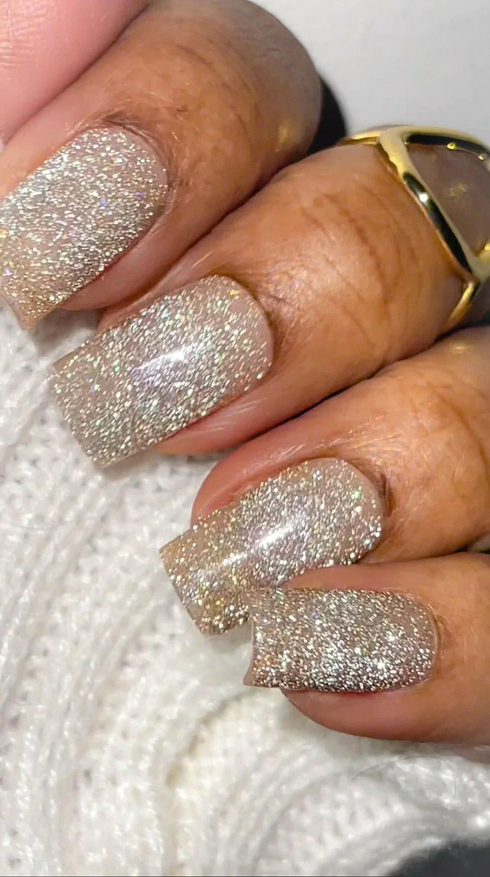 Winter Bling |Christmas | Pre-Design Press-on Nail Set - Tips of Elegance