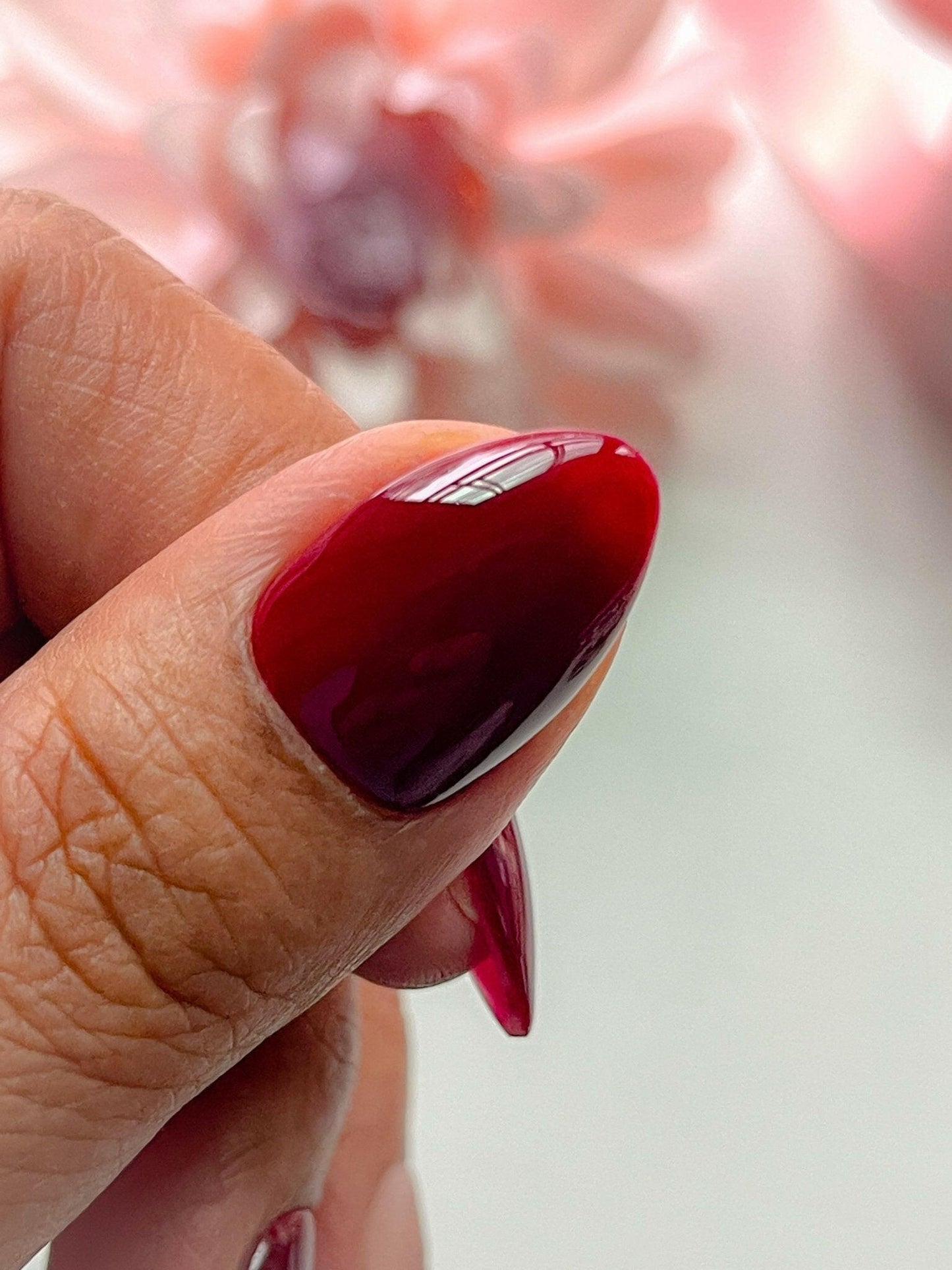 Autumn Berry | Pre-Design Custom Press-on Nail Set - Tips of Elegance