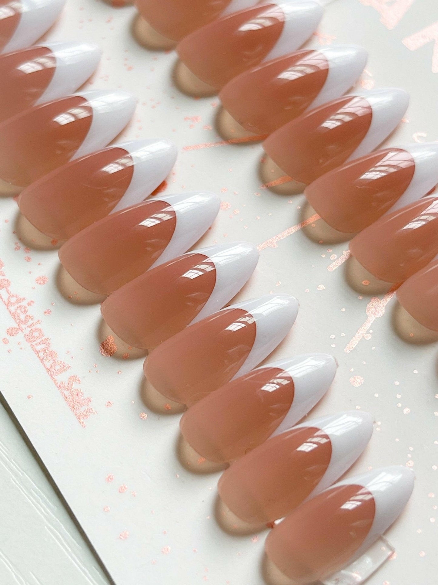 French Nude | Ready to Ship Press-on Nails | 30 piece set - Tips of Elegance