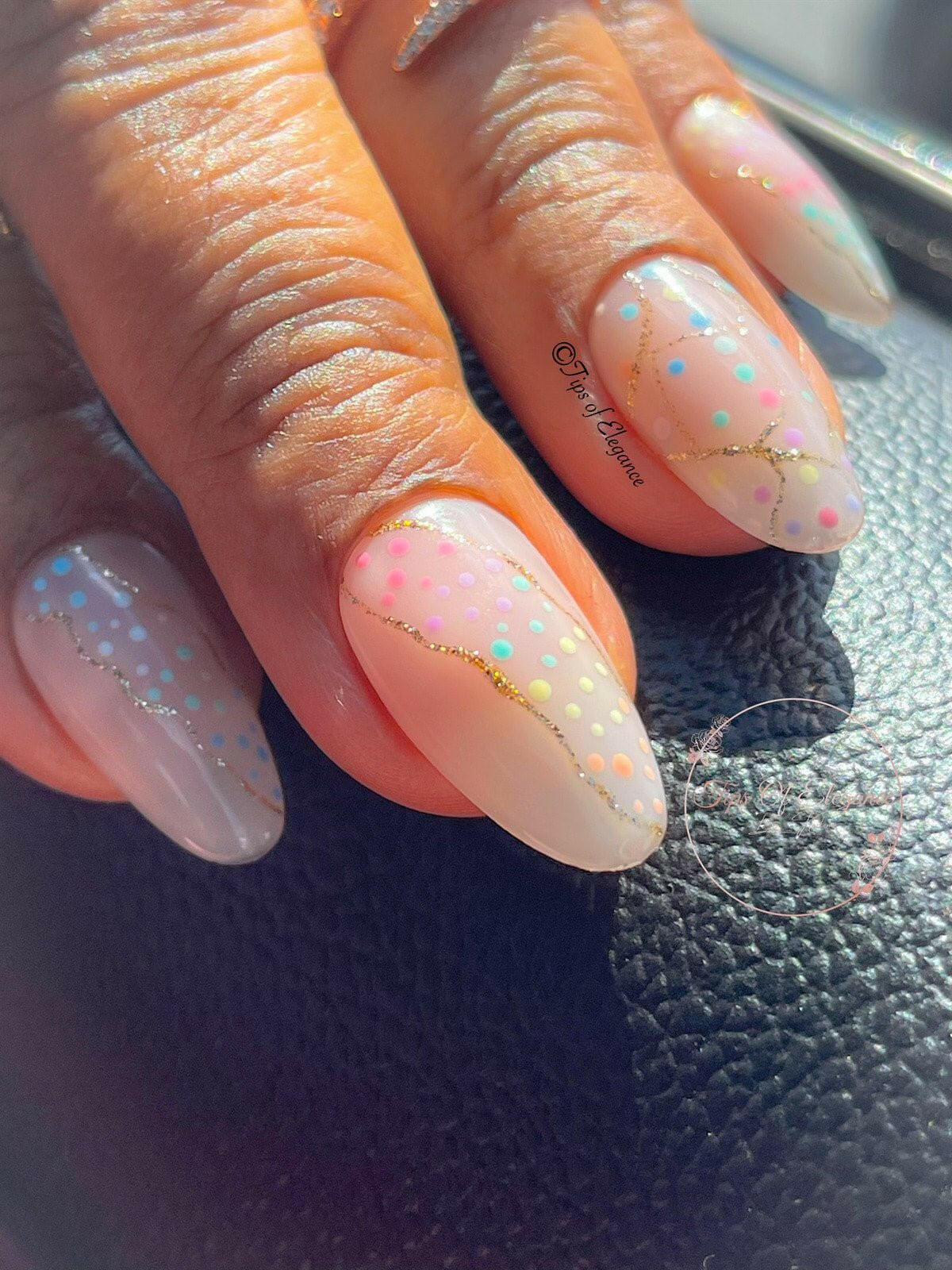 Birthday | Pre-Designed Press-on Nail Set - Tips of Elegance