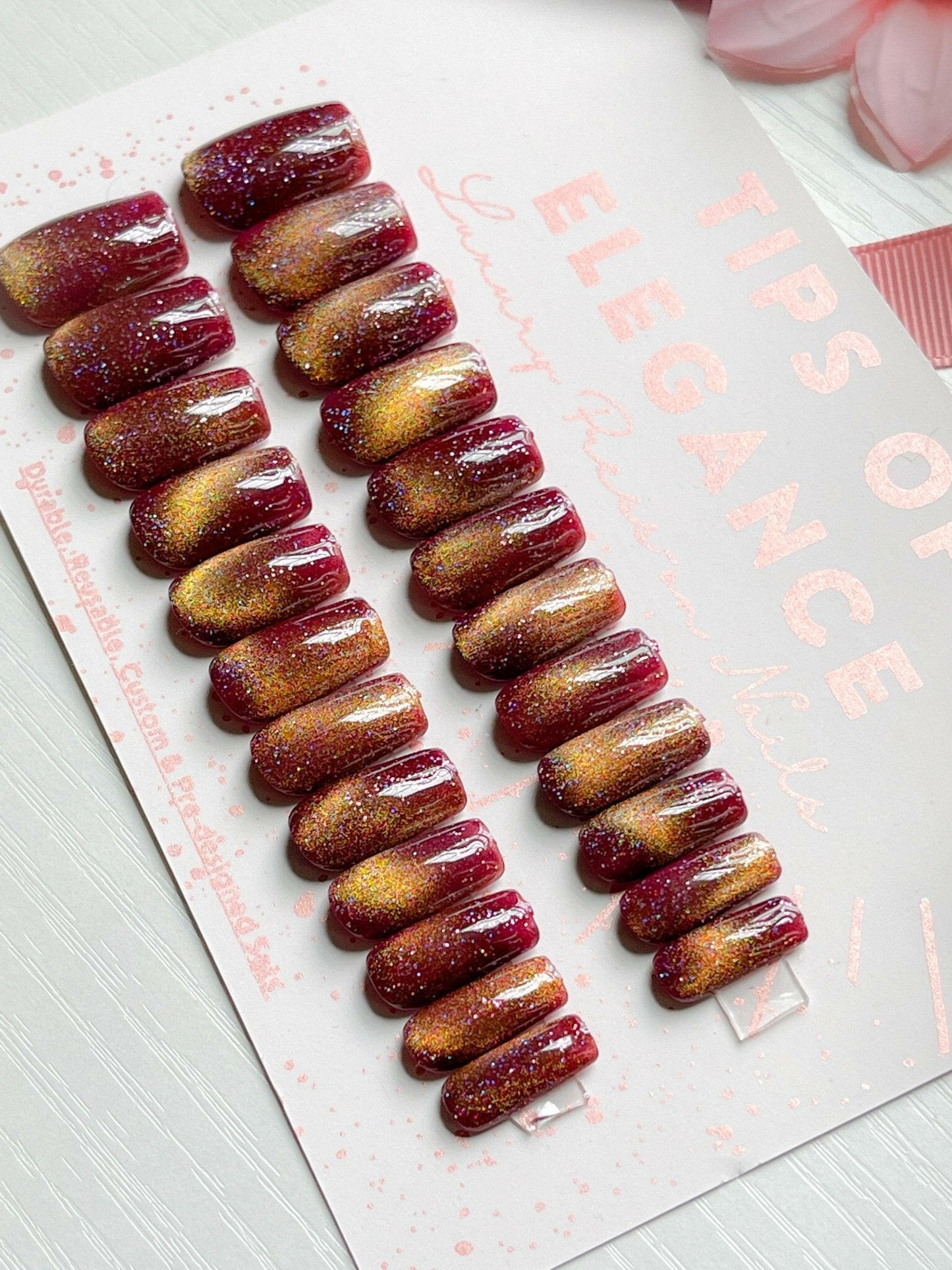 Intergalactic | Ready to Ship Press-on Nails | 24 piece set - Tips of Elegance