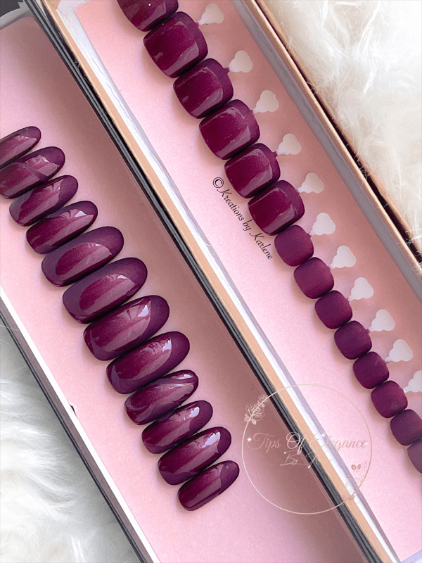 Moriah | Handmade Press-on Nail Set - Tips of Elegance