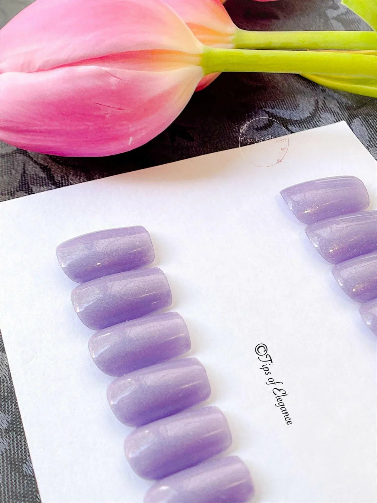 Purple Haze | Ready to Ship Press-on Nails | 24 piece set - Tips of Elegance