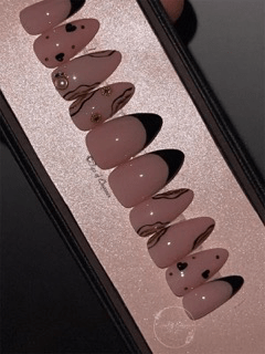 More to Love | Pre-Design Custom Press-on Nail Set - Tips of Elegance