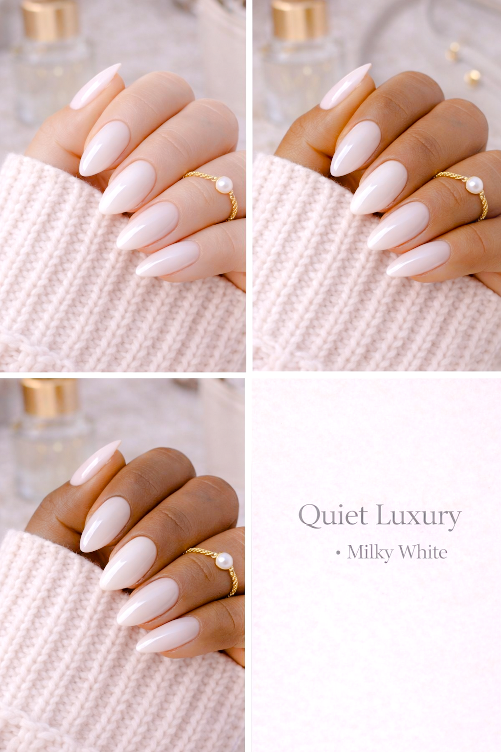 Milky White • Quiet Luxury Collection | Tips of Elegance