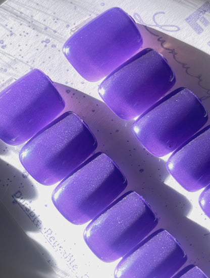 Violet Reverie| Ready to Ship Press on Nails | 32 piece set
