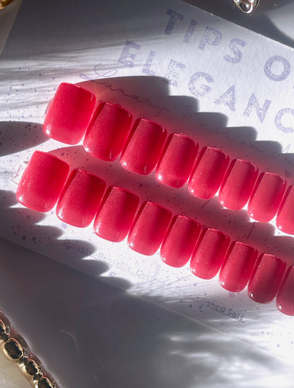 Berry Radiance| Ready to Ship Press on Nails | 32 piece set