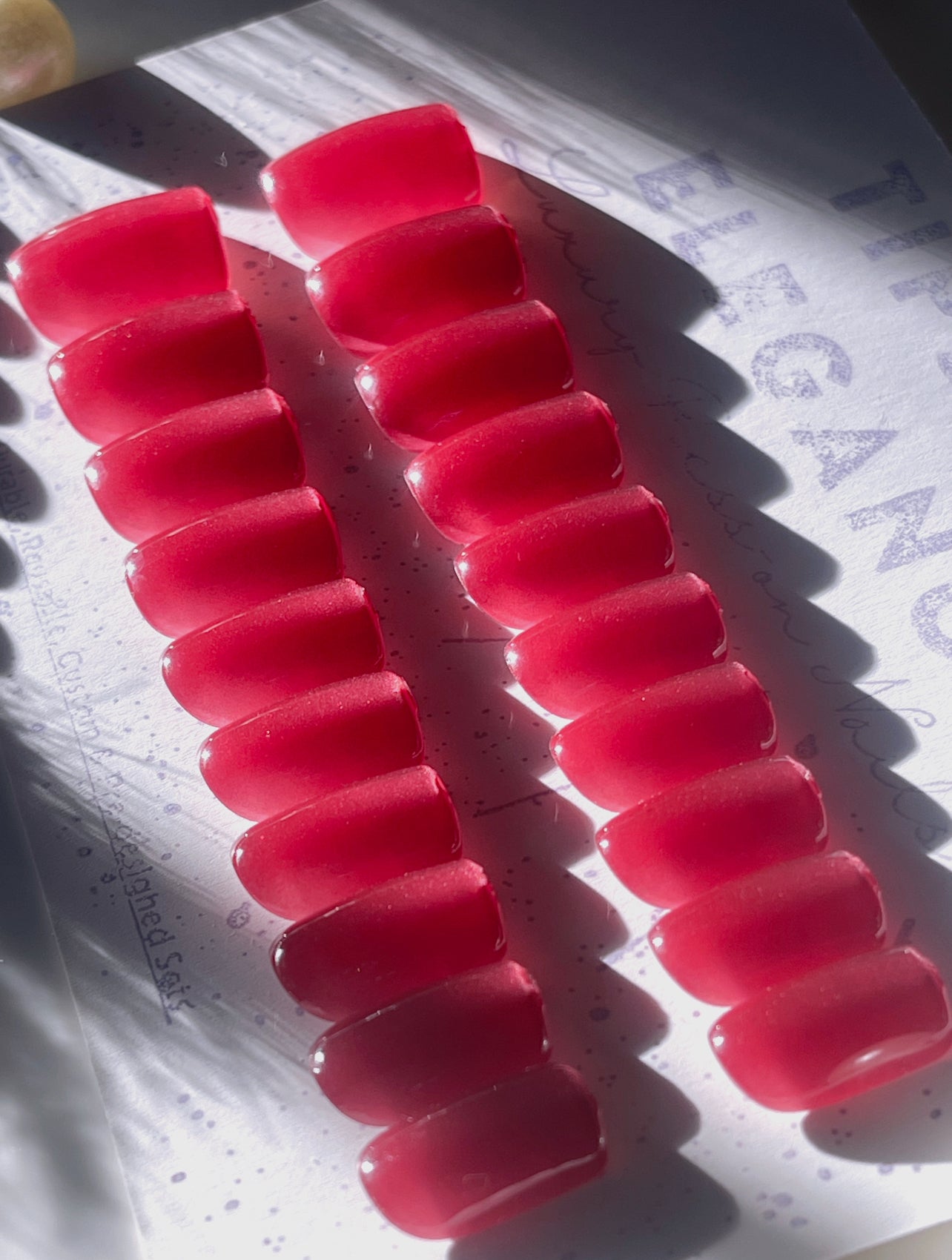 Berry Radiance| Ready to Ship Press on Nails | 32 piece set