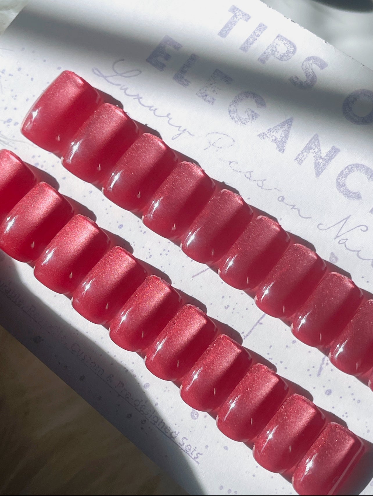 Berry Radiance| Ready to Ship Press on Nails | 32 piece set