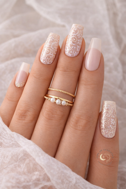 Filigree & Lace Bundle Option | Wedding Nail Art Tattoos
