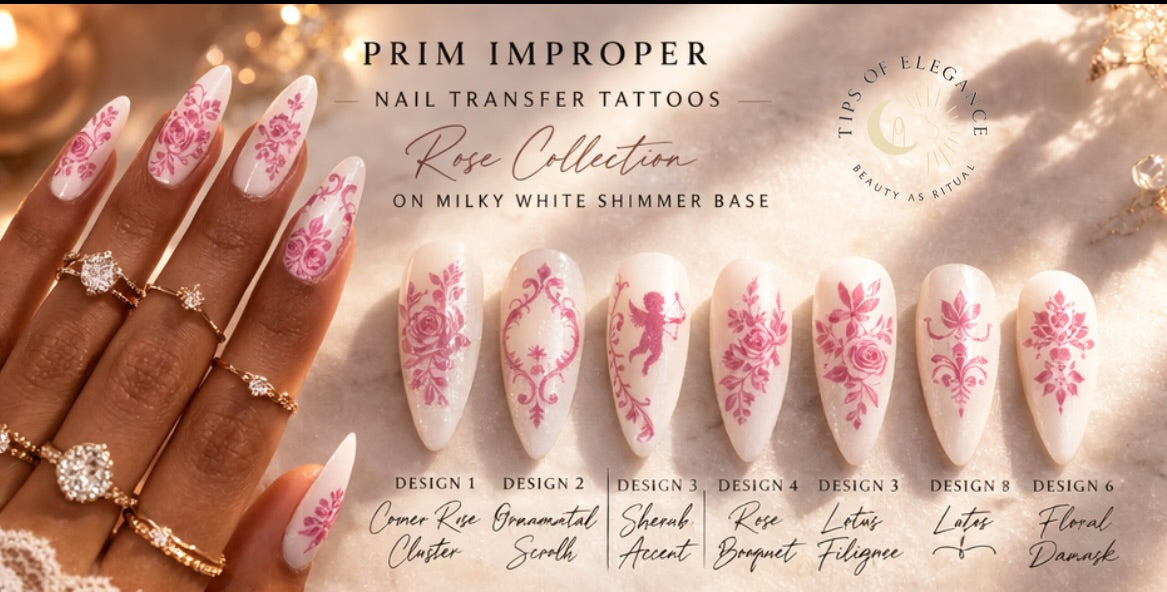 Ultimate Wedding Bundle | Entire Collection | Wedding Nail Art Foils & Tattoos