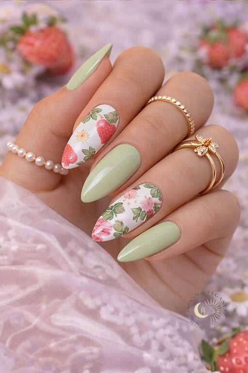 Berry Fresh | Waterslide Nail Art Decals