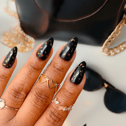 Angel Kisses | Foil | Pre-Designed Custom Press-on Nail Set - Tips of Elegance