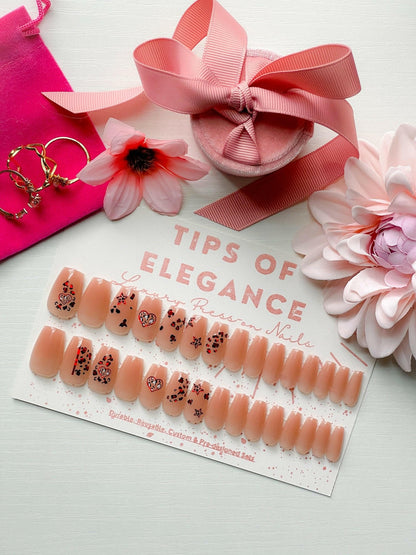 Cheetah Girl | Ready to Ship Press-on Nails | 30 piece set - Tips of Elegance