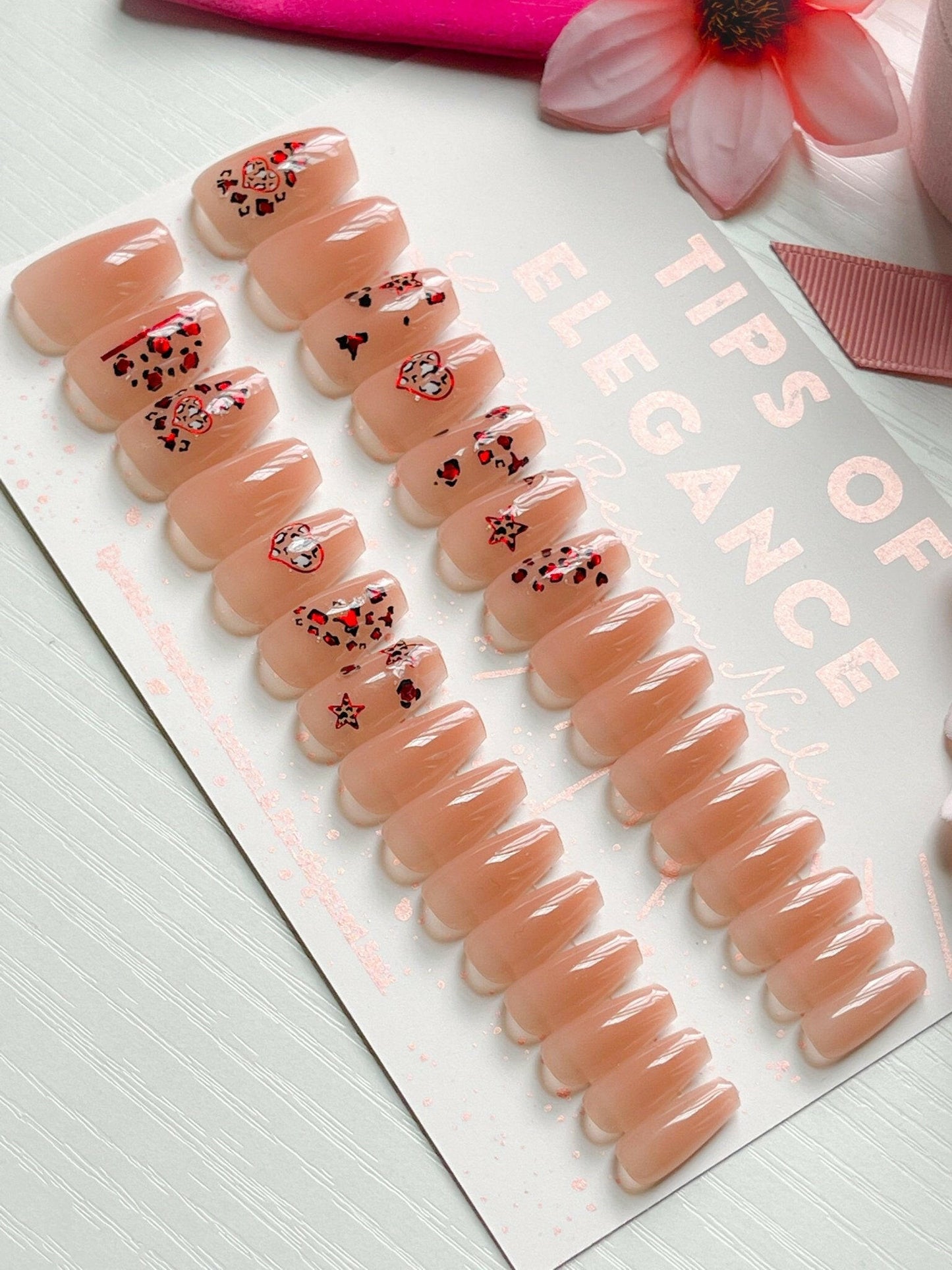 Cheetah Girl | Ready to Ship Press-on Nails | 30 piece set - Tips of Elegance